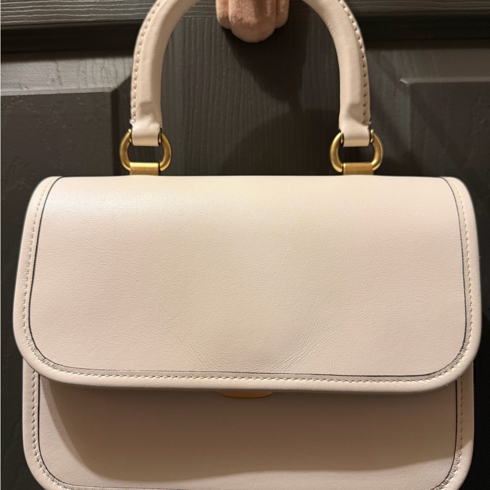 Coach Rogue Top Handle Bag Chalk